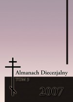 Almanach diecezjalny 2007 tom 3 Praca zbiorowa
